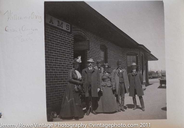 A. T. ca 1900, Railroad Depot, Williams