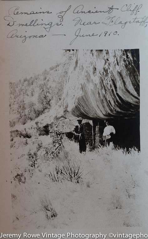 Walnut Canyon near Flagstaff ca 1910