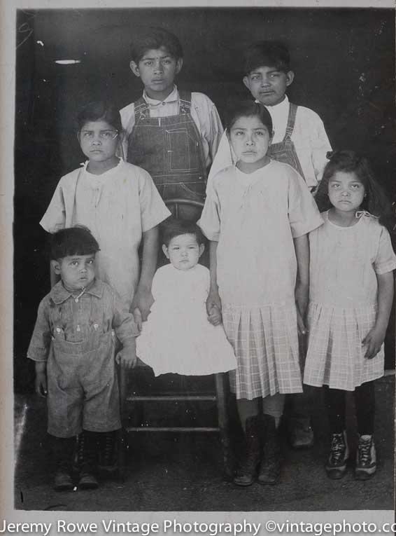 Unidentified family portrait ca 1915