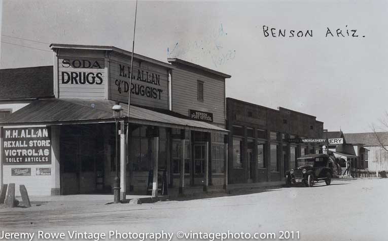 Benson Drug Store ca 1918