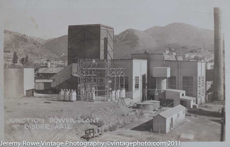 Junction Power Plant Bisbee ca 1920