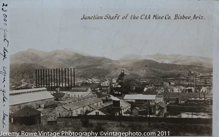 Junction Shaft Bisbee ca 1920