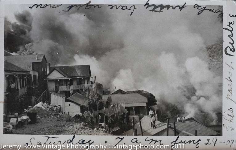 Bisbee fire ca 1907