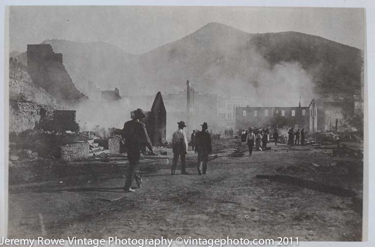 Bisbee fire ca 1908