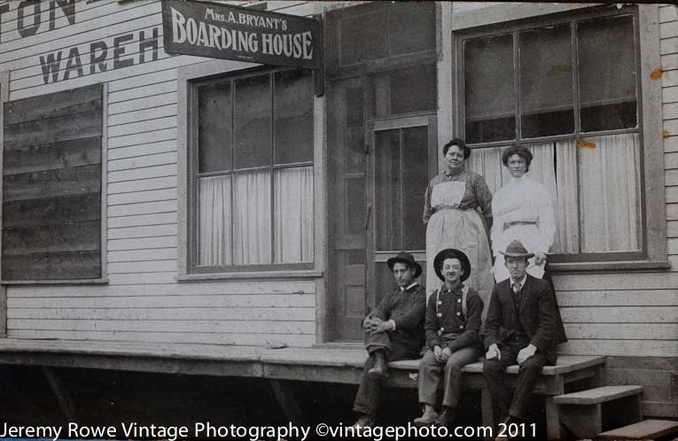 Bisbee ca 1910, Mrs. Bryant's boarding house