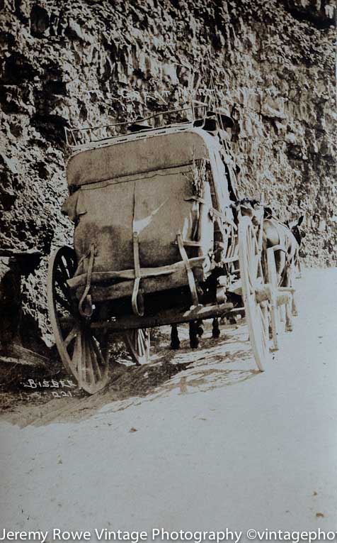 Bisbee stagecoach ca 1908
