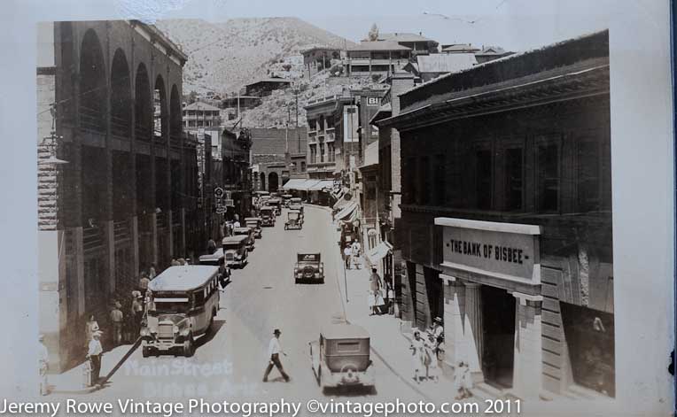 Main Street Bisbee ca 1930s