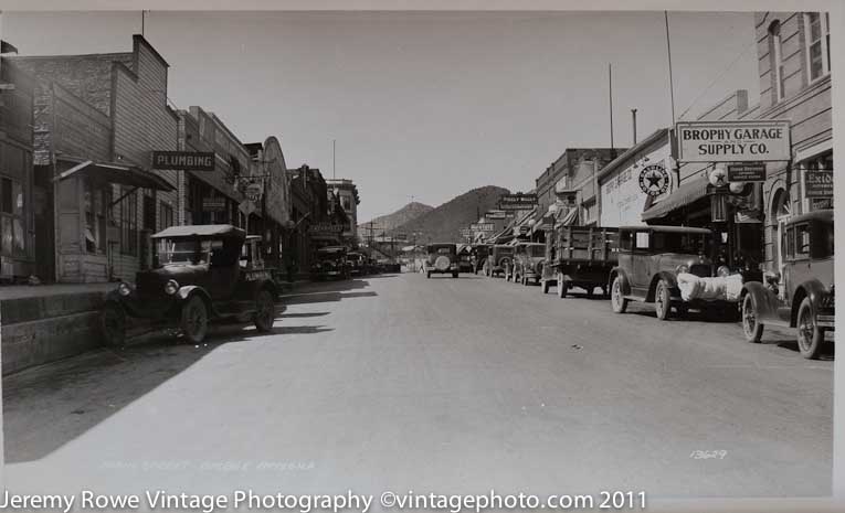 Main Street Bisbee ca 1930s